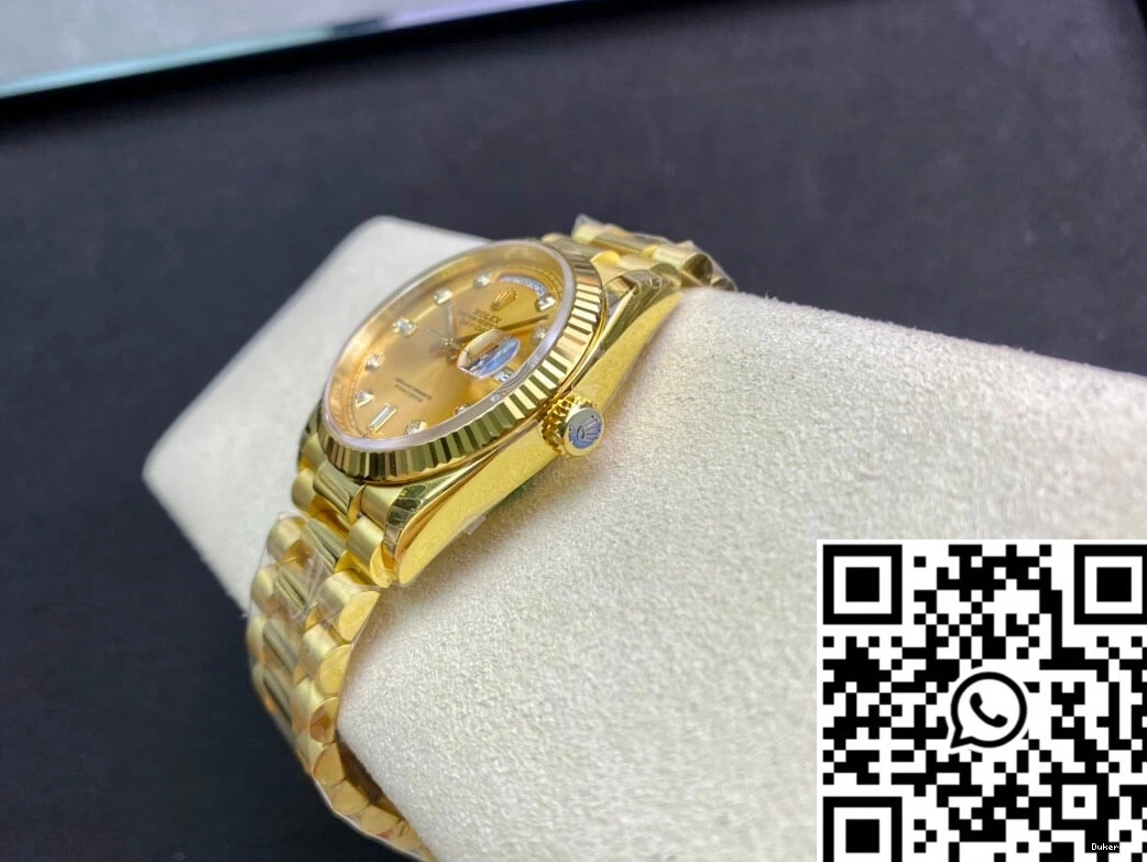 Factory M128238-0008 Dial 1019 Day-Date Gold Yellow Champagne EW Efficient Rolex 0718
